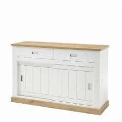 Besorgen 🔔 150x95x50 Landhaus Kommode Mit Schiebetüren - Helkaska 🌟