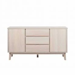 Großhandel 😉 152 Cm Breites Sideboard In White Wash - Navassa ⌛ 10 Großhandel 😉 152 Cm Breites Sideboard In White Wash - Navassa ⌛ -Reanna Shop 152 cm breites sideboard in white wash mit eiche furniert navassa 04