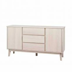 Großhandel 😉 152 Cm Breites Sideboard In White Wash - Navassa ⌛