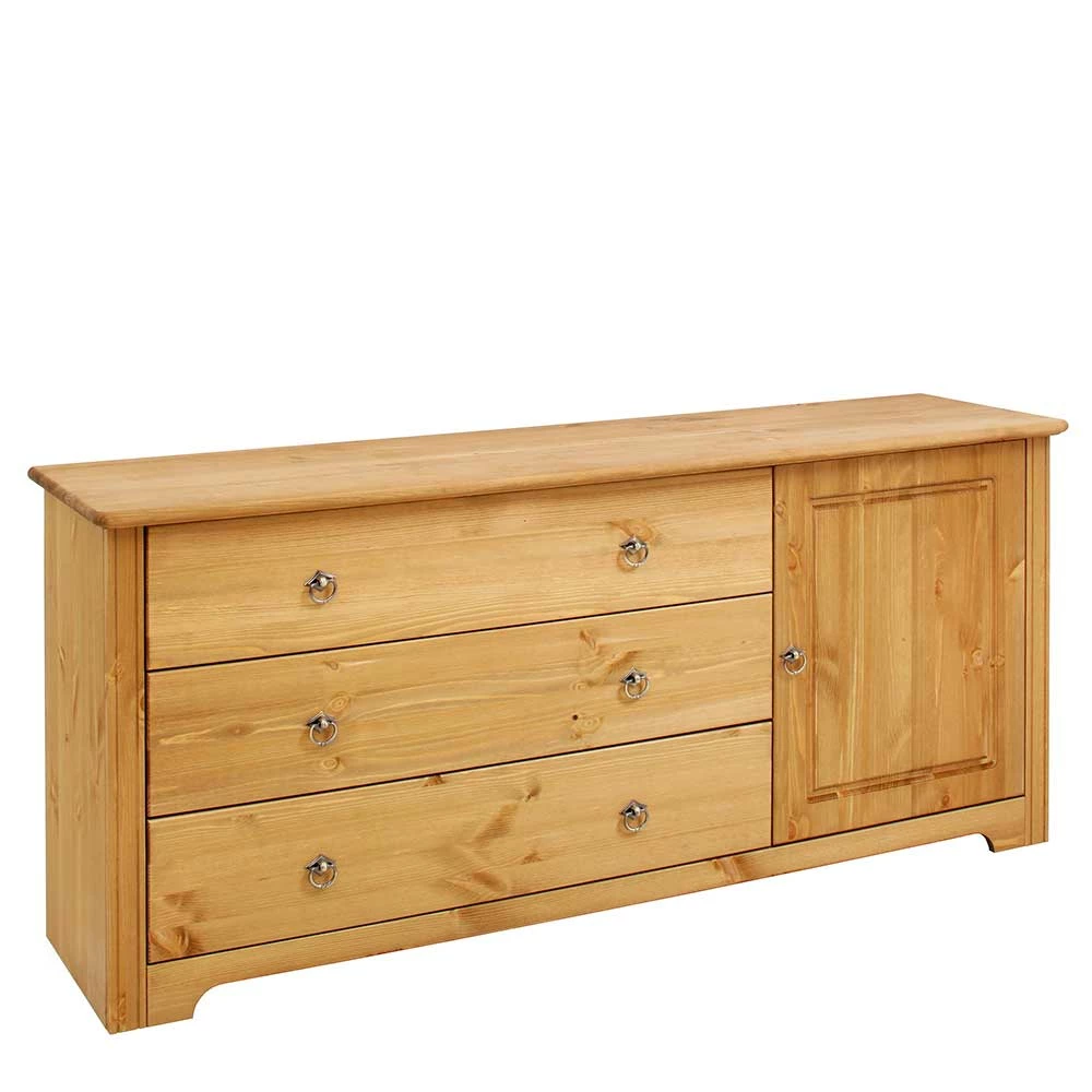 Großhandel 🌟 152x68x38 Holzkommode Mit 3 Breiten Schubladen - Imressa ⌛ 1 Großhandel 🌟 152x68x38 Holzkommode Mit 3 Breiten Schubladen - Imressa ⌛