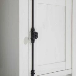 Angebote ✨ 152x83 Cm Landhaus Anrichte In Weiß - Chelles 👏 8 Angebote ✨ 152x83 Cm Landhaus Anrichte In Weiß - Chelles 👏 -Reanna Shop 152x83 cm landhaus anrichte in weiss touchwood 2 tuerig schublade chelles 03