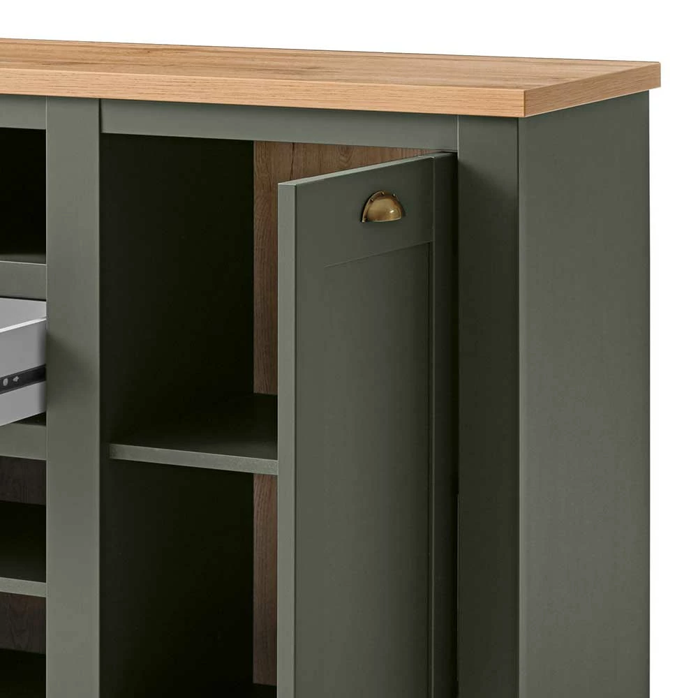 Beste Bewertungen von 🥰 152x83x45 Landhaus Anrichte In Graugrün - Eylan 😍 6 Beste Bewertungen von 🥰 152x83x45 Landhaus Anrichte In Graugrün - Eylan 😍 – Bild 6