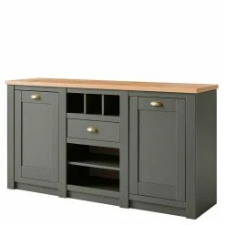 Beste Bewertungen von 🥰 152x83x45 Landhaus Anrichte In Graugrün - Eylan 😍