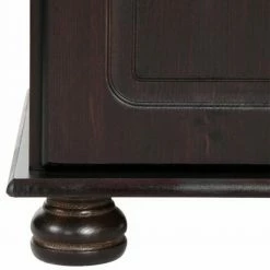 Großhandel 🛒 156x77x34 Landhaus-Sideboard In Dunklem Braun Wenge - Truscava 💯 -Reanna Shop 153x76x35 landhaus sideboard in dunklem braun wenge aus massivholz kiefer truscava 04