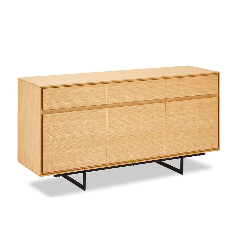 Bestes Angebot ⭐ 155x82x45 Sideboard Mit Eiche Furniert - Ajanda 🥰 2 Bestes Angebot ⭐ 155x82x45 Sideboard Mit Eiche Furniert - Ajanda 🥰 – Bild 2