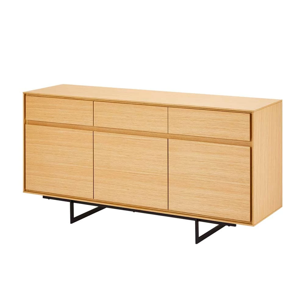 Bestes Angebot ⭐ 155x82x45 Sideboard Mit Eiche Furniert - Ajanda 🥰 1 Bestes Angebot ⭐ 155x82x45 Sideboard Mit Eiche Furniert - Ajanda 🥰