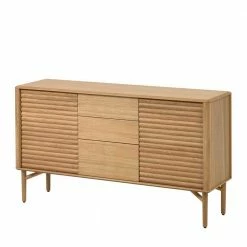 Bester Verkauf ✨ 155x86x45 Skandi Kommode In Eiche - Eyre 👏