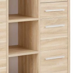 Blitzangebot ✨ 156x111x40 Büro Sideboard Für Akten & Mehr - Xedno 🧨 -Reanna Shop 156x111x40 buero sideboard fuer akten mehr in eiche holzoptik xedno 04