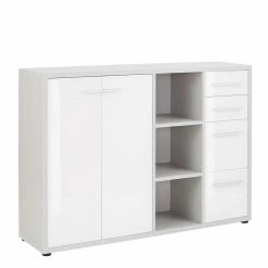 Billig 🧨 156x111x40 Hohes Sideboard Fürs Büro - Tederana ❤️