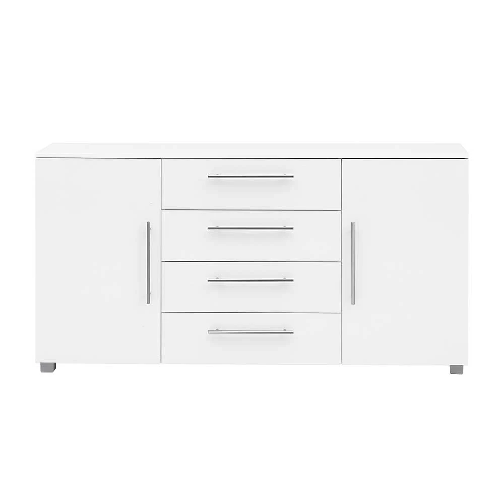 Am billigsten 🎁 156x82x35 Kommode Mit 4 Schubladen & 2 Türen - Rietti 🎁 3 Am billigsten 🎁 156x82x35 Kommode Mit 4 Schubladen & 2 Türen - Rietti 🎁 – Bild 3