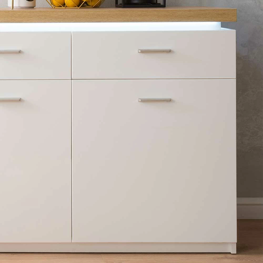 Aktion 😍 156x83x44 Sideboard Mit LED Licht - Caldri 😉 4 Aktion 😍 156x83x44 Sideboard Mit LED Licht - Caldri 😉 – Bild 4