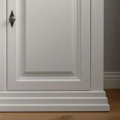 Coupon 🤩 157x91x45 Landhaus Kommode In Weiß & Eiche - Henry 🔥 -Reanna Shop 157x91x45 landhaus kommode in weiss eiche aus massivholz henry 03