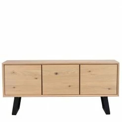 Blitzangebot ✔️ 160x73x45 Sideboard Mit Stahl Bügelgestell - Aneta ❤️ 8 Blitzangebot ✔️ 160x73x45 Sideboard Mit Stahl Bügelgestell - Aneta ❤️ -Reanna Shop 160x73x45 sideboard mit stahl buegelgestell in eiche white wash furnier aneta 02