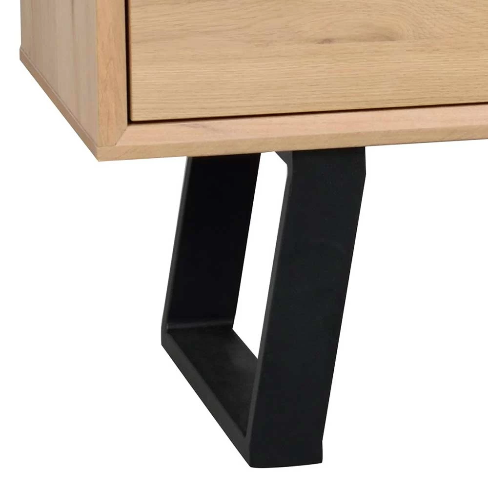 Blitzangebot ✔️ 160x73x45 Sideboard Mit Stahl Bügelgestell - Aneta ❤️ 6 Blitzangebot ✔️ 160x73x45 Sideboard Mit Stahl Bügelgestell - Aneta ❤️ – Bild 6