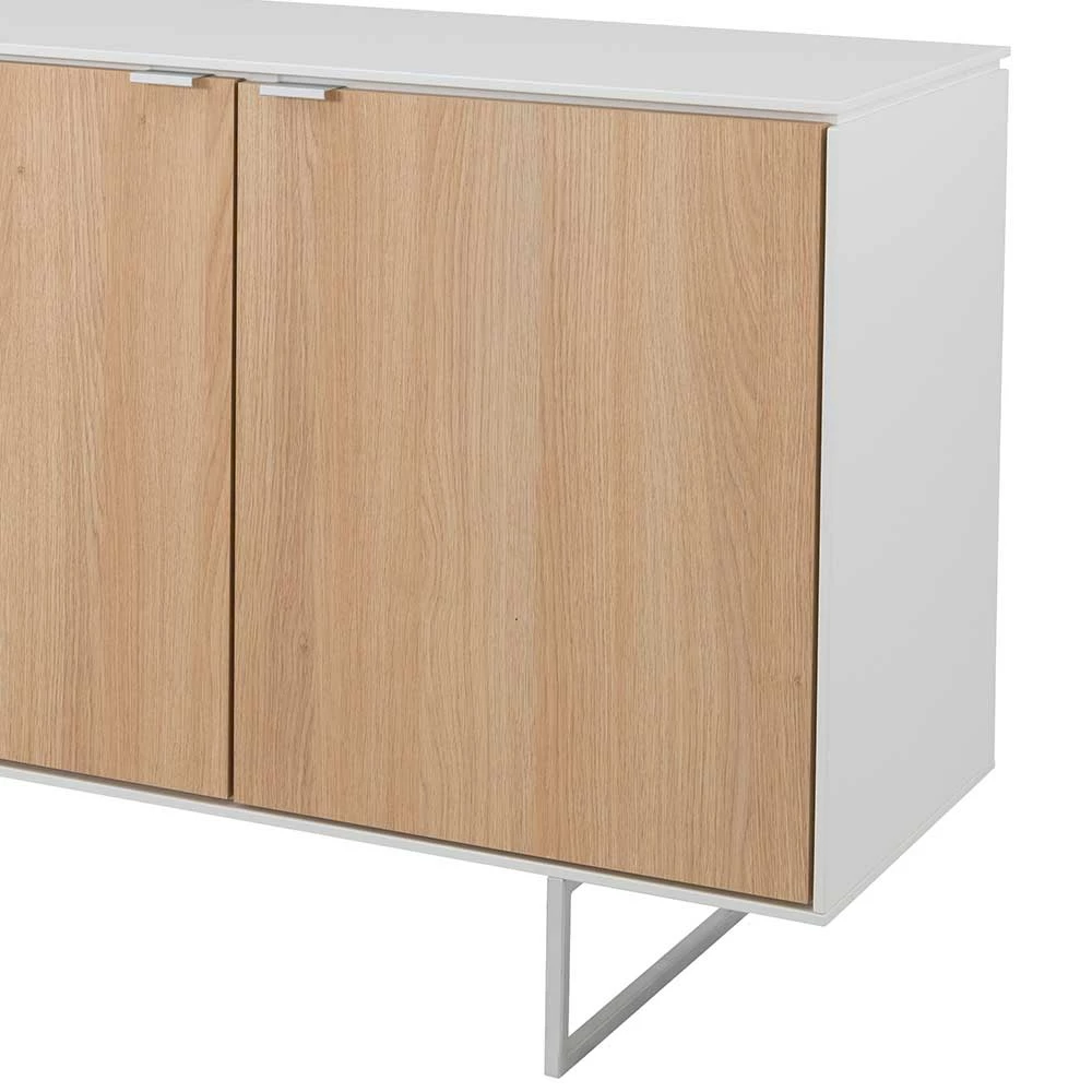Blitzangebot 🔔 160x77x43 Scandi Kombikommode Mit Bügelfüßen - Lysdanu ⌛ 6 Blitzangebot 🔔 160x77x43 Scandi Kombikommode Mit Bügelfüßen - Lysdanu ⌛ – Bild 6
