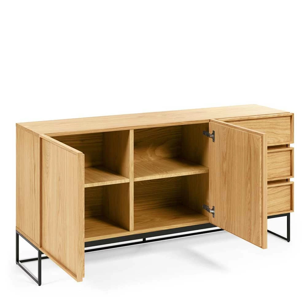 Neu ⌛ 160x78x42 Skandi Sideboard Mit Bügelgestell - Moda ⌛ 3 Neu ⌛ 160x78x42 Skandi Sideboard Mit Bügelgestell - Moda ⌛ – Bild 3