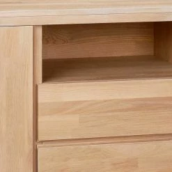 Bester Verkauf ⭐ 160x80x45 Cm Sideboard Aus Eichenholz - Neata ✨ -Reanna Shop 160x80x45 cm sideboard aus eichenholz gebuerstet lackiert neata 03