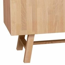 Bester Verkauf ⭐ 160x80x45 Cm Sideboard Aus Eichenholz - Neata ✨ -Reanna Shop 160x80x45 cm sideboard aus eichenholz gebuerstet lackiert neata 04