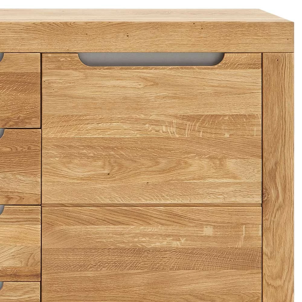 Blitzangebot 🌟 160x82x44 Massives Sideboard Aus Wildeiche Bianco - Jiango ❤️ 5 Blitzangebot 🌟 160x82x44 Massives Sideboard Aus Wildeiche Bianco - Jiango ❤️ – Bild 5