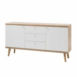 Schlussverkauf 👏 160x83x40 Scandi Anrichte Zweifarbig - Cablos 🤩