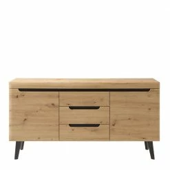 Budget 👍 160x83x40 Sideboard Im Skandi Chic Modern - Olcian 🧨 9 Budget 👍 160x83x40 Sideboard Im Skandi Chic Modern - Olcian 🧨 -Reanna Shop 160x83x40 sideboard im skandi chic modern in wildeiche nb mit schwarz olcian 03