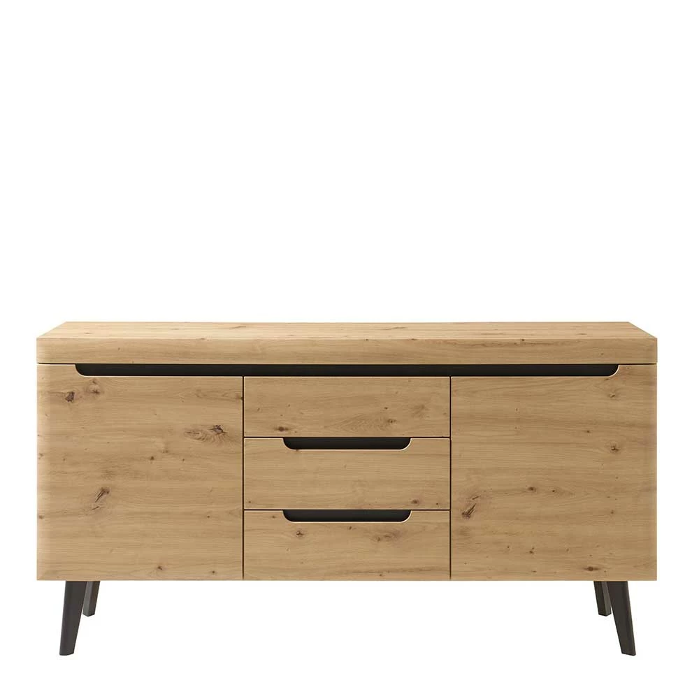 Budget 👍 160x83x40 Sideboard Im Skandi Chic Modern - Olcian 🧨 4 Budget 👍 160x83x40 Sideboard Im Skandi Chic Modern - Olcian 🧨 – Bild 4