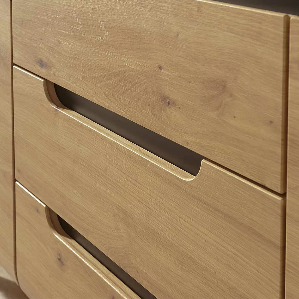 Budget 👍 160x83x40 Sideboard Im Skandi Chic Modern - Olcian 🧨 6 Budget 👍 160x83x40 Sideboard Im Skandi Chic Modern - Olcian 🧨 – Bild 6