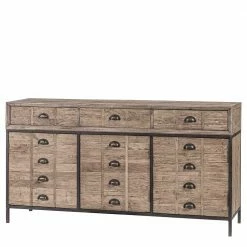 Besorgen 🧨 160x85x45 Vintage Sideboard Aus Recyclingholz - Uvolph ❤️