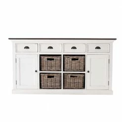 Besorgen 👍 160x85x50 Landhaus Anrichte In Weiß & Mahagoni - Venzeno I 💯 8 Besorgen 👍 160x85x50 Landhaus Anrichte In Weiß & Mahagoni - Venzeno I 💯 -Reanna Shop 160x85x50 landhaus anrichte in weiss mahagoni mit rattan koerben venzeno i 02