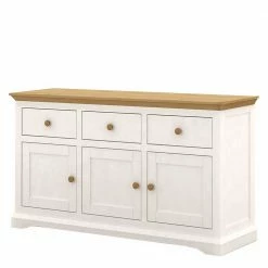 Besorgen 😀 160x86x42 Sideboard In Creme & Kieferfarben - Fidrivo 👏