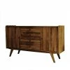 Besorgen ✨ 160x90x50 Sideboard In Nussbaumfarben Lackiert - Nadelle 🎁