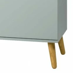 Neu ✨ 162cm Breite Kombikommode Im Retro Look Akdova In Grün & Eiche Furnier ✨ -Reanna Shop 162cm breite kombikommode im retro look in gruen eiche furnier akdova 03