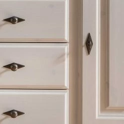 Angebote 😍 163x94x47 Landhaus Anrichte In Weiß Gewachst - Beato 🧨 -Reanna Shop 163x94x47 landhaus anrichte in weiss gewachst aus kiefer massivholz beato 05