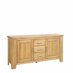 Am billigsten ⭐ 165x85x47 Wildeiche Sideboard Mit Soft Close - Miarizia 🔔
