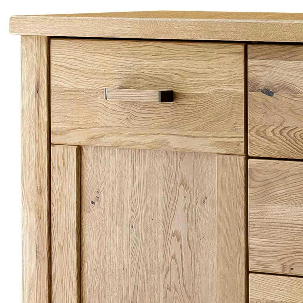 Billig ⌛ 165x87x44 Sideboard In Asteiche Auf Sockel - Zamron 💯 5 Billig ⌛ 165x87x44 Sideboard In Asteiche Auf Sockel - Zamron 💯 – Bild 5