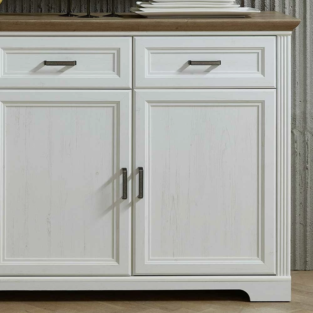 Großhandel 🥰 166x102x48 Landhaus Sideboard Mit Türen - Sinolita ✔️ 3 Großhandel 🥰 166x102x48 Landhaus Sideboard Mit Türen - Sinolita ✔️ – Bild 3