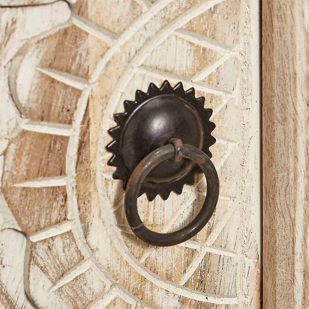 Coupon 🛒 166x85x40 Cm Akazie Sideboard In White Wash - Omie 💯 6 Coupon 🛒 166x85x40 Cm Akazie Sideboard In White Wash - Omie 💯 – Bild 6