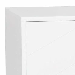 Rabatt 💯 169x87x42 Scandi Anrichte Mit Drei Türen - Rafaet ✨ -Reanna Shop 169x87x42 scandi anrichte mit drei tueren in weiss lackiert rafaet 03