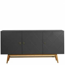 Bester Verkauf 😍 169x87x42 Türen Sideboard In Grau & Eiche - Vinosca 🧨 8 Bester Verkauf 😍 169x87x42 Türen Sideboard In Grau & Eiche - Vinosca 🧨 -Reanna Shop 169x87x42 tueren sideboard in grau eiche guenstig kaufen vinosca 02