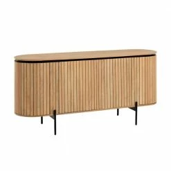 Auslauf ❤️ 170x81x50 Design Sideboard In Ovaler Form - Ilvenda 🤩