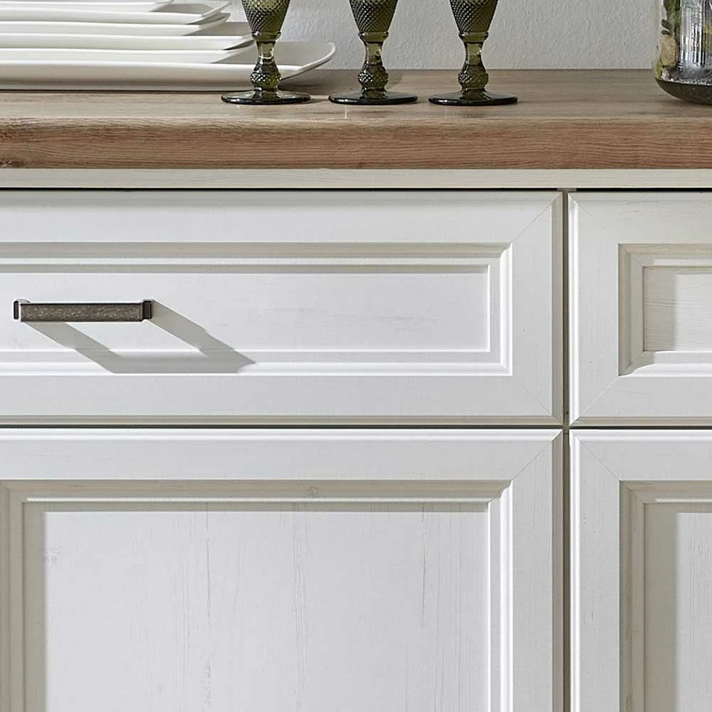 Coupon 💯 171x102x48 Sideboard In Weiß & Eiche - Sinolita 🔥 6 Coupon 💯 171x102x48 Sideboard In Weiß & Eiche - Sinolita 🔥 – Bild 6