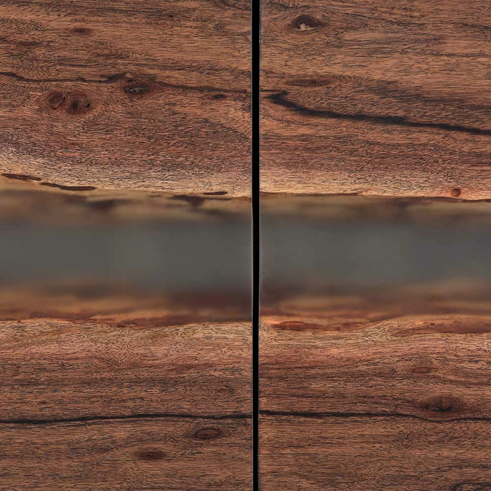 Rabatt 🔔 175x76x46 Sideboard In Akazie & Schwarz - Tyziona 🥰 6 Rabatt 🔔 175x76x46 Sideboard In Akazie & Schwarz - Tyziona 🥰 – Bild 6