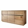 Bestes Angebot 🔔 175x85x45 Cm Massivholz Sideboard Auf Sockel - Embleys ⌛