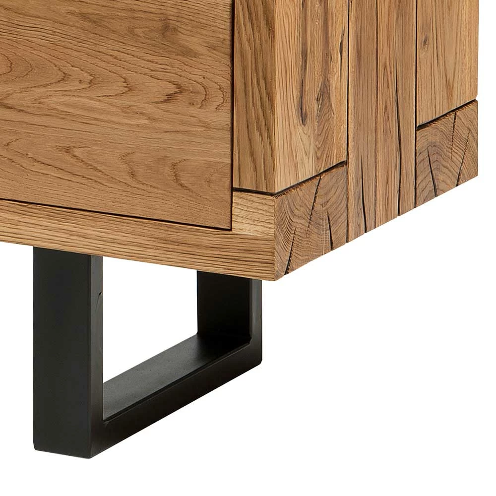 Neu 🧨 180cm Eiche Sideboard Mit U-Gestell - Ventida 👍 5 Neu 🧨 180cm Eiche Sideboard Mit U-Gestell - Ventida 👍 – Bild 5