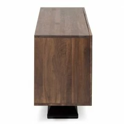 Auslauf 🧨 180x70x45 Design Kommode Aus Nussbaum Holz - Dexter 🎁 8 Auslauf 🧨 180x70x45 Design Kommode Aus Nussbaum Holz - Dexter 🎁 -Reanna Shop 180x70x45 design kommode aus nussbaum holz und stahl dexter 02