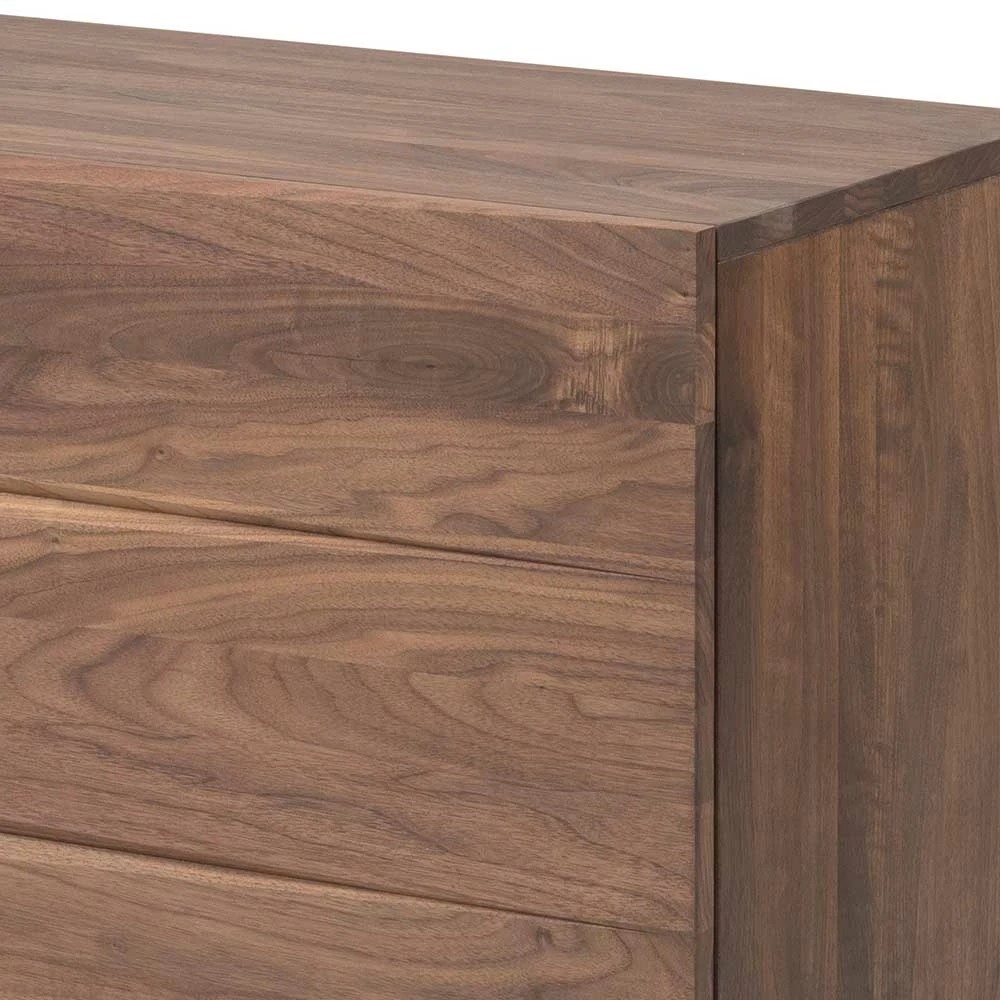 Auslauf 🧨 180x70x45 Design Kommode Aus Nussbaum Holz - Dexter 🎁 5 Auslauf 🧨 180x70x45 Design Kommode Aus Nussbaum Holz - Dexter 🎁 – Bild 5