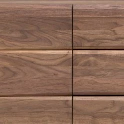 Auslauf 🧨 180x70x45 Design Kommode Aus Nussbaum Holz - Dexter 🎁 11 Auslauf 🧨 180x70x45 Design Kommode Aus Nussbaum Holz - Dexter 🎁 -Reanna Shop 180x70x45 design kommode aus nussbaum holz und stahl dexter 05