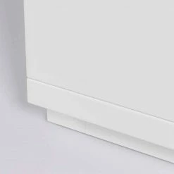 Angebote 🔔 180x75x36 Modernes Sideboard In Weiß & Eiche - Vintilias 😀 -Reanna Shop 180x75x36 modernes sideboard in weiss eiche mit drei tueren faechern vintilias 04