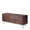 Auslauf ⭐ 180x75x50 Holz Sideboard Aus Nussbaum - Rivossa ⭐