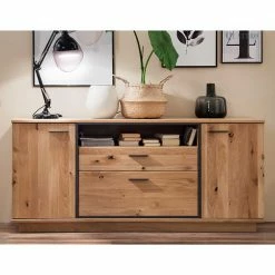 Bestpreis 🌟 180x81x44 Sideboard In Asteiche Bianco - Vedreda 👏 8 Bestpreis 🌟 180x81x44 Sideboard In Asteiche Bianco - Vedreda 👏 -Reanna Shop 180x81x44 sideboard in asteiche bianco teilmassiv mit sockelgestell vedreda 02